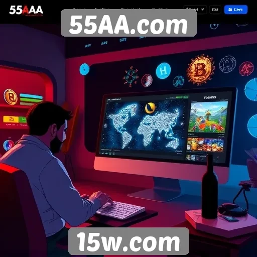 Experiência de usuário no site 55AA.com
